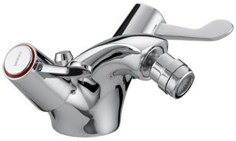 Bristan Value Lever Bidet Mixer (3inch - 76mm) with Pop-Up Waste - VAL BID C CD - VALBIDCCD